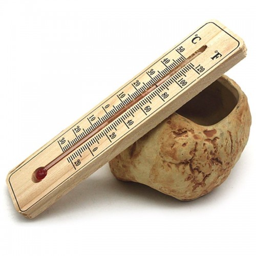 Kleines Holz-Thermometer - Bild 1