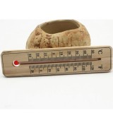 Kleines Holz-Thermometer - Bild 2